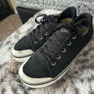 Black Canvas Men's Sneakers